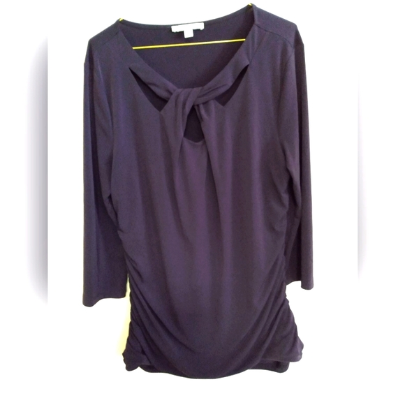 41 Hawthorn Tops - Hawthorn Plum Blouse